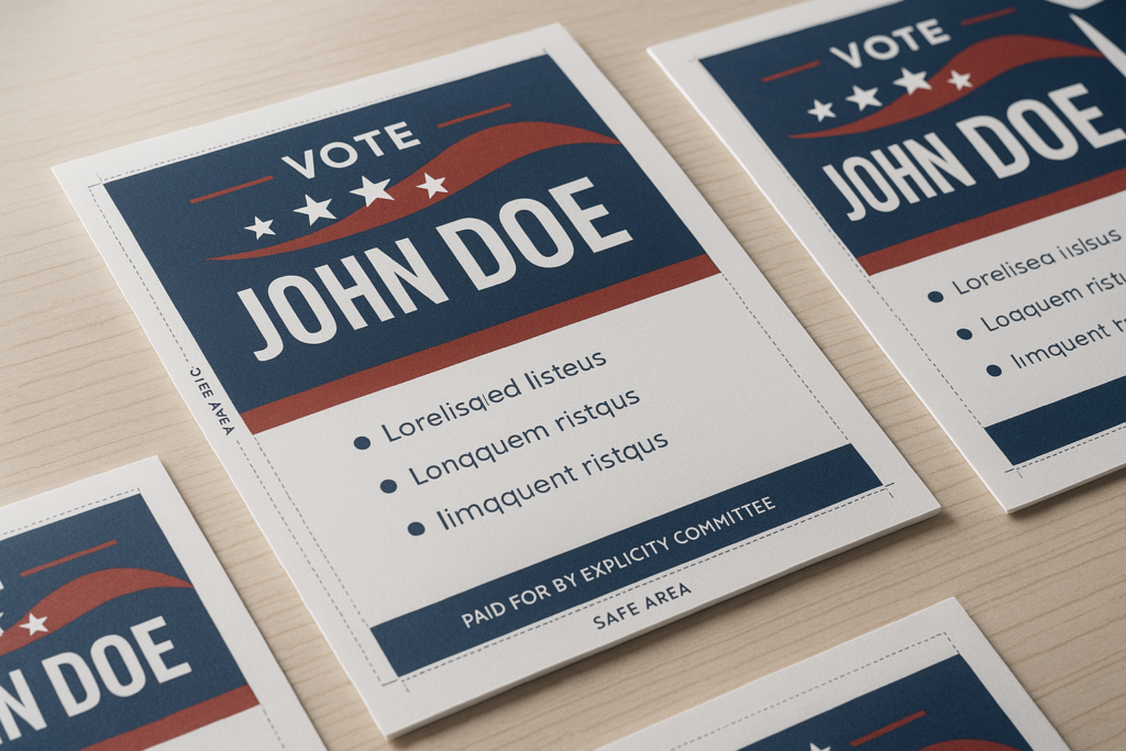 Political Campaign Printing: A Practical Guide for Campaign Teams