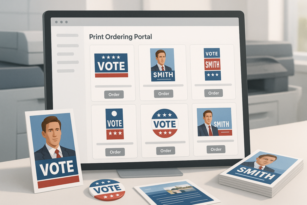 Union Political Printing With an Ordering Portal